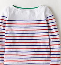 Johnnie  b Colourblock Breton, White Multi Stripe 33927062