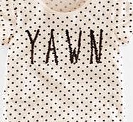 Johnnie  b Embellished Scoop Neck, Oatmeal Marl/Sequin Yawn