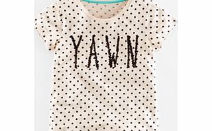 Johnnie  b Embellished Scoop Neck, Oatmeal Marl/Sequin