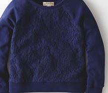 Johnnie  b Imogen Sweater, Navy/Navy Broderie 33801887