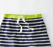 Jersey Skirt, Navy/Ecru Stripe 33965807