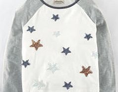 Johnnie  b Long Sleeve Graphic T-shirt, Ecru/Stars 34438580