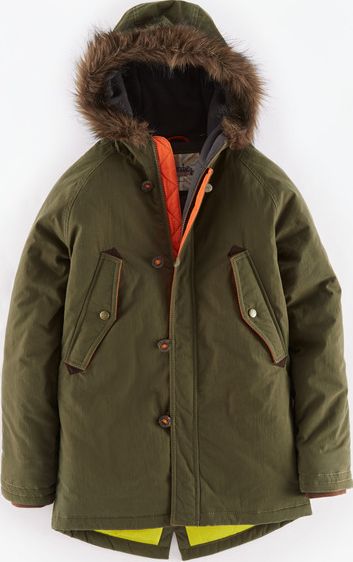 Johnnie  b, 1669[^]34948539 Parka Green Johnnie b, Green 34948539