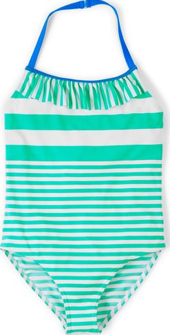Johnnie  b Pretty Swimsuit Pea Multi Stripe Johnnie b, Pea