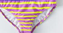 Johnnie  b Printed Bikini Bottoms, Bright Lilac/Lemon