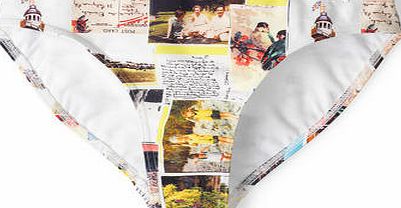 Johnnie  b Printed Bikini Bottoms Souvenir Johnnie b,