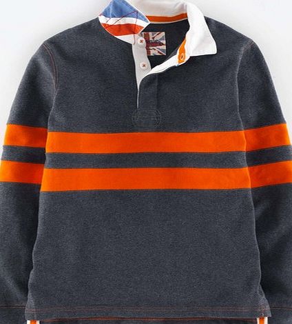 Johnnie  b Rugby Shirt Grey Johnnie b, Grey 34935908