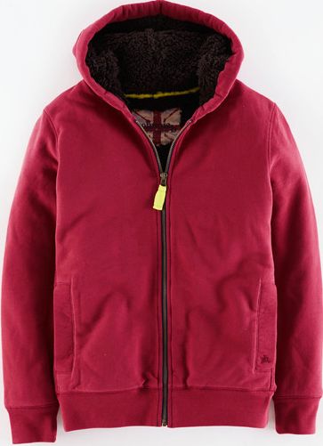 Johnnie  b, 1669[^]34932442 Shaggy Lined Zip-through Sail Red Johnnie b,