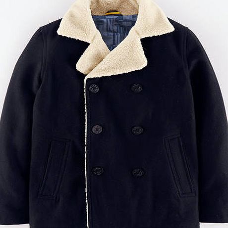 Johnnie  b Sherpa Lined Reefer Blue Johnnie b, Blue 34947481