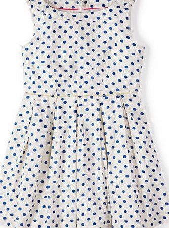 Johnnie  b Suki Dress, Ecru/Blue Spot 34533273