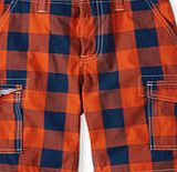 Johnnie  b Summer Cargo Shorts, Storm/Goldfish Check 34703868