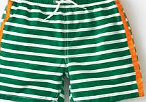 Johnnie  b Swimshorts, Green/Ecru 33844333