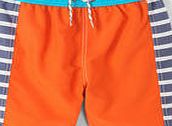 Johnnie  b Swimshorts, Orange/Navy Stripe 34584235