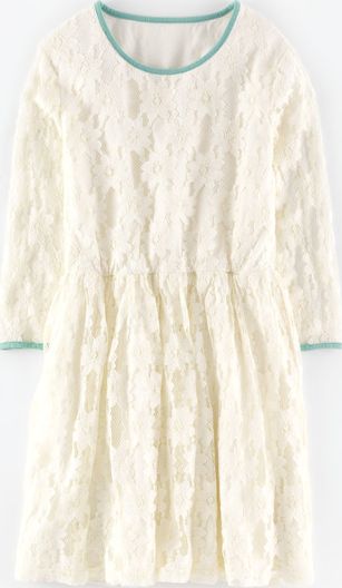 Johnnie  b Valerie Lace Summer Dress Cream Johnnie b,