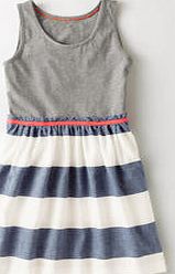 Johnnie  b Vest Dress, Navy/Snowdrop Stripe 33952466