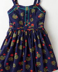 Johnnie  b Vintage Dress, Navy Spotty Apples 34112540