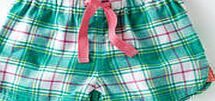 Johnnie  b Woven Sleep Shorts, Emerald Check 33861832
