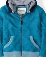 Johnnie  b Zip Through Hoody, Marina Marl 34591115