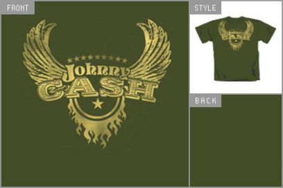 Johnny Cash (Gold Crest) T-Shirt