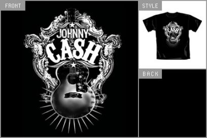 Johnny Cash (Guitar Shield) T-Shirt
