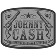 Johnny Cash Guns Buckle