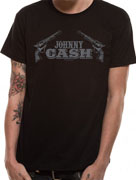 Johnny Cash (Pistols ) T-shirt cid_3553tsb