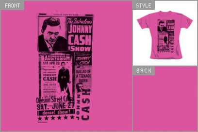 Johnny Cash (Show) Skinny T-Shirt