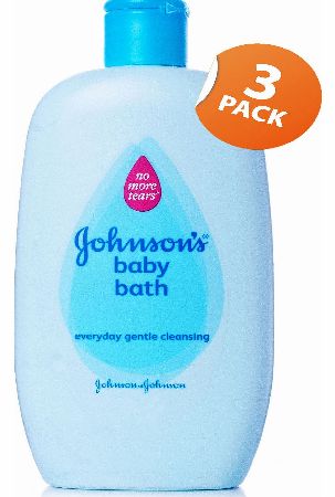 Johnsons Baby Bath Triple Pack