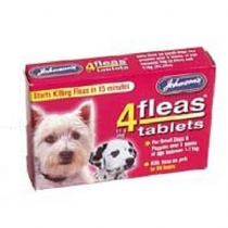 Johnsons 4Fleas Tablets For Dogs Over 11Kg