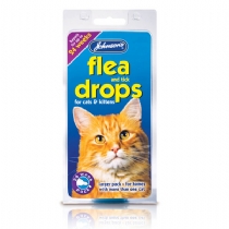 Johnsons Flea Drops For Cats 12 Weeks Treatment
