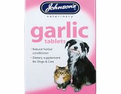 Johnsons garlic tablets for pets health care 40 tablets per pack