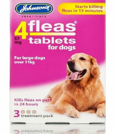 Johnson`s Pet Johnsons 4fleas Dog Tablets