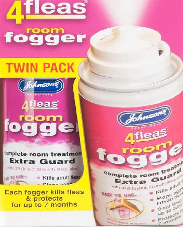Johnson`s Pet Johnsons 4fleas Room Fogger Twin Pack