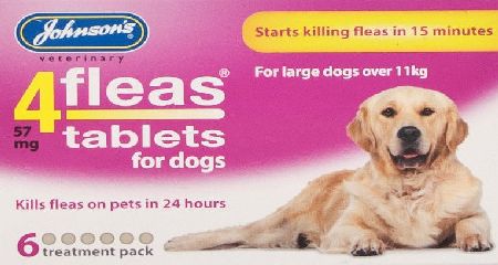 Johnson`s Pet Johnsons 4fleas Tablets for Large Dogs