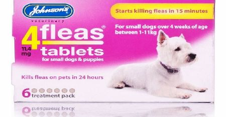 Johnson`s Pet Johnsons 4fleas Tablets Puppy
