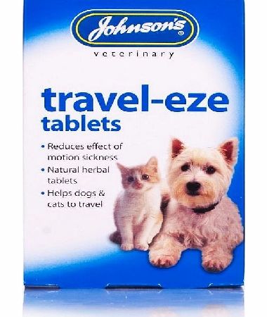 Johnson`s Pet Johnsons Travel-Eze Tablets