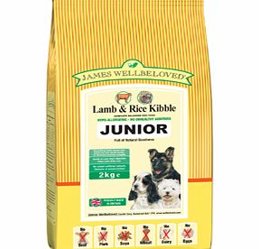 Johnsons Veterinary James Wellbeloved Canine Junior Lamb and Rice