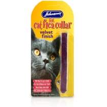 Johnsons Veterinary Johnsons Felt Cat Flea Collar Luxury Velour Finish