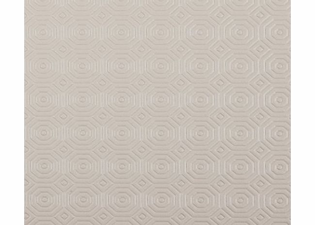 Jolee Fabrics Beige Luxury Heat Resistant Table Cover Protector Round 120cm