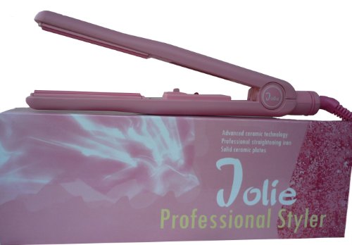 Jolie MK4 Salon Professional Ceramic Styler Hair Straightener pink