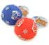 Jolly Doggy 4` SNOWFLAKE BALL (ASSORTED
