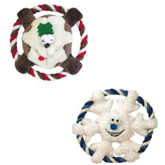 jolly doggy Festive Frisbees