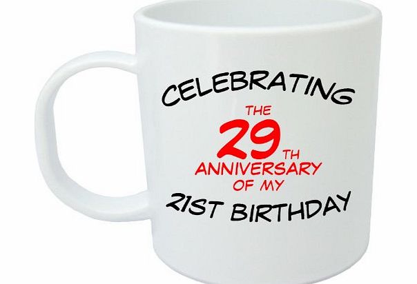 Jolly Mugs Celebrating My 50th Birthday, Funny 50th Birthday Gift Mug