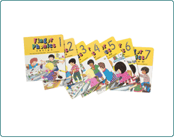 Jolly Phonics Finger Phonics Book 1