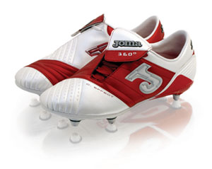 Joma Football Boots Joma Numero 10 Recambio SG Football Boots White / Red