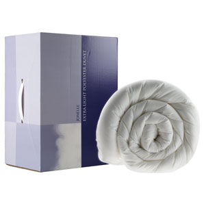 Rohi Single Duvet 9 Tog U2013 Hollowfibre Anti-Allergy All-Season Duvet/Quilt White U2013 MADE IN UK (135cm X 200cm