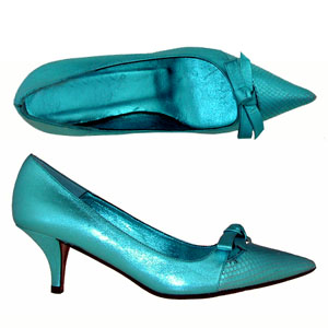 Jones Bootmaker Bowie 2 - Blue Metalli