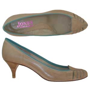 Jones Bootmaker Brandy - Beige/teal