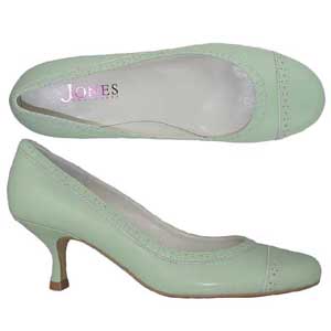 Jones Bootmaker Brogue - Green/bone