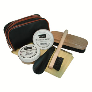 Jones Bootmaker Cleaning Kit - Black/Tan